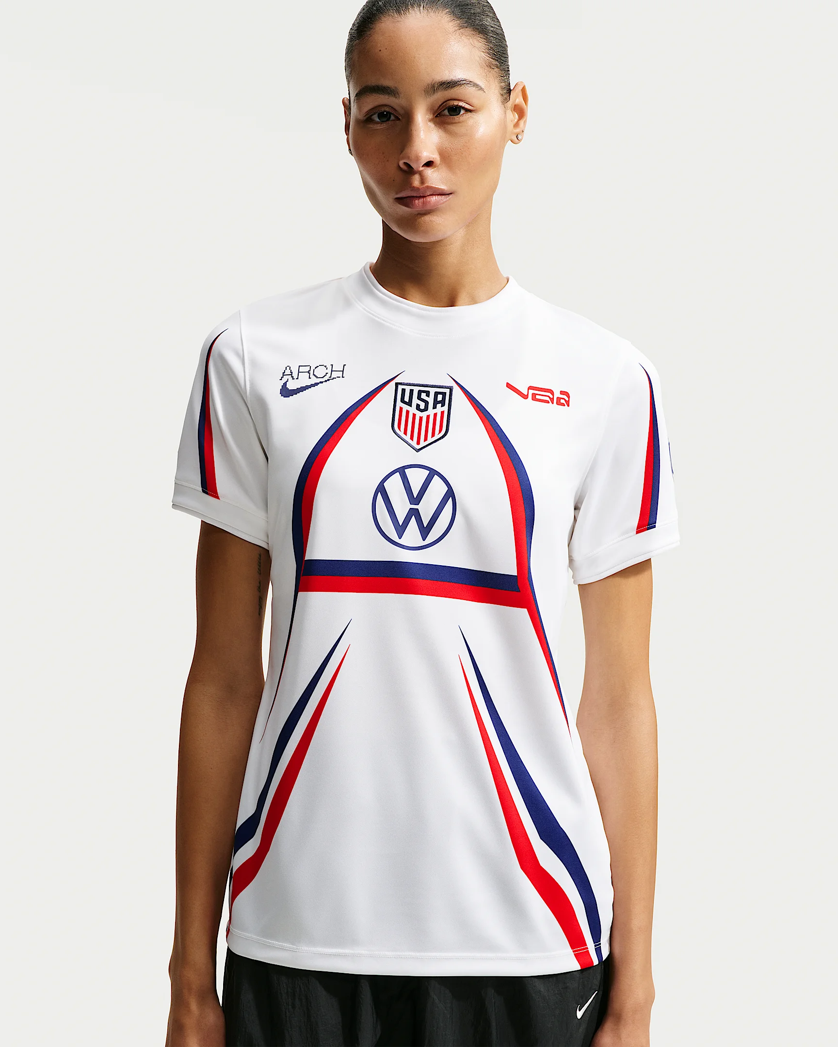USA x V.A.A. Women's Short-Sleeve Soccer Top - 1