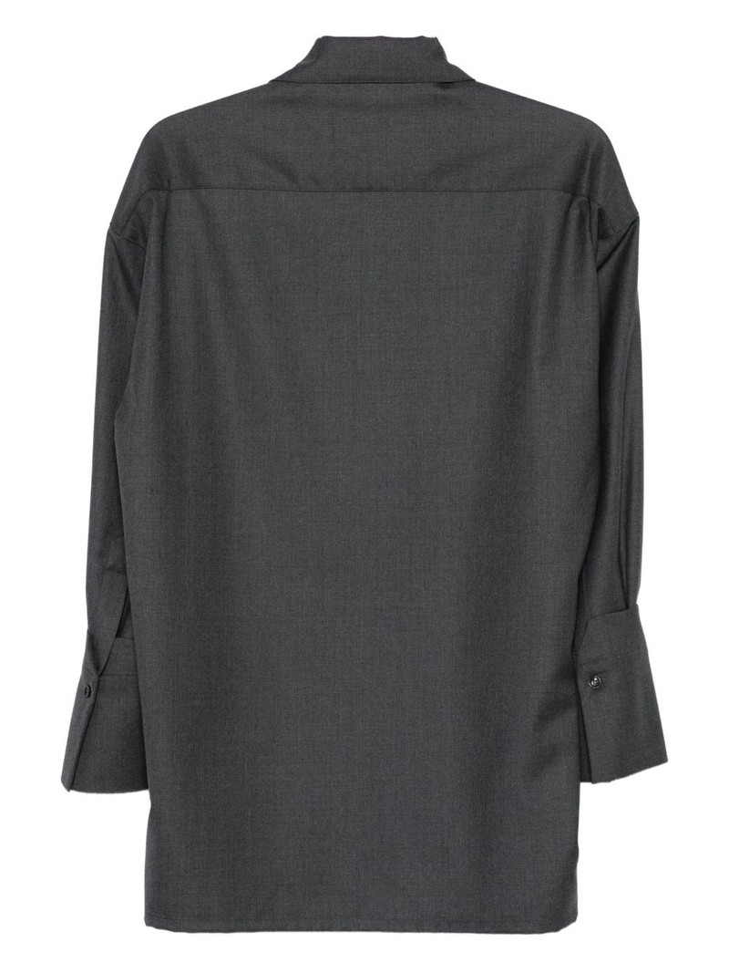 DARKPARK button-detail wool blouse outlook