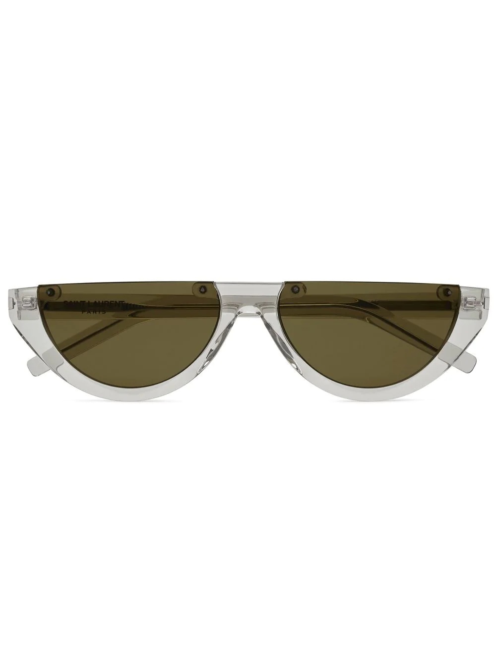 SL 563 half-rim elongated cat-eye sunglasses - 1