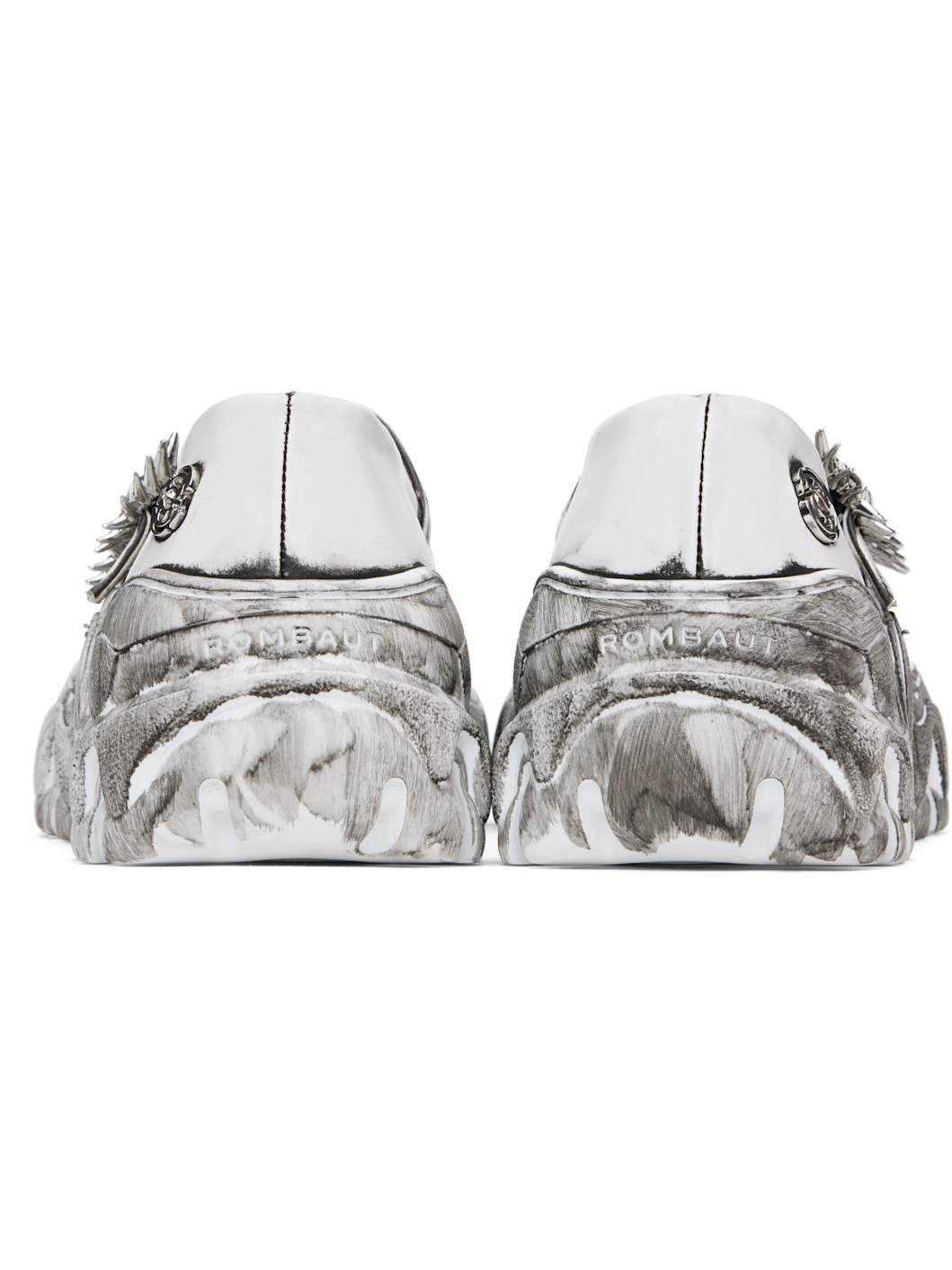 【関税込み】Rombaut ホワイト MJ Quantum ローファー ROMBAUT White MJ Quantum Loafers | REVERSIBLE