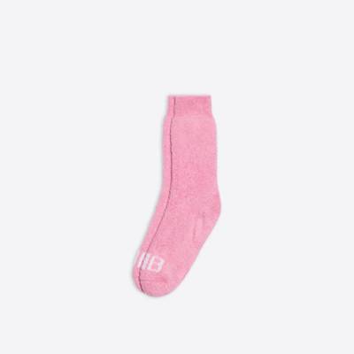 BALENCIAGA Women's Homewear Socks  in Pink outlook