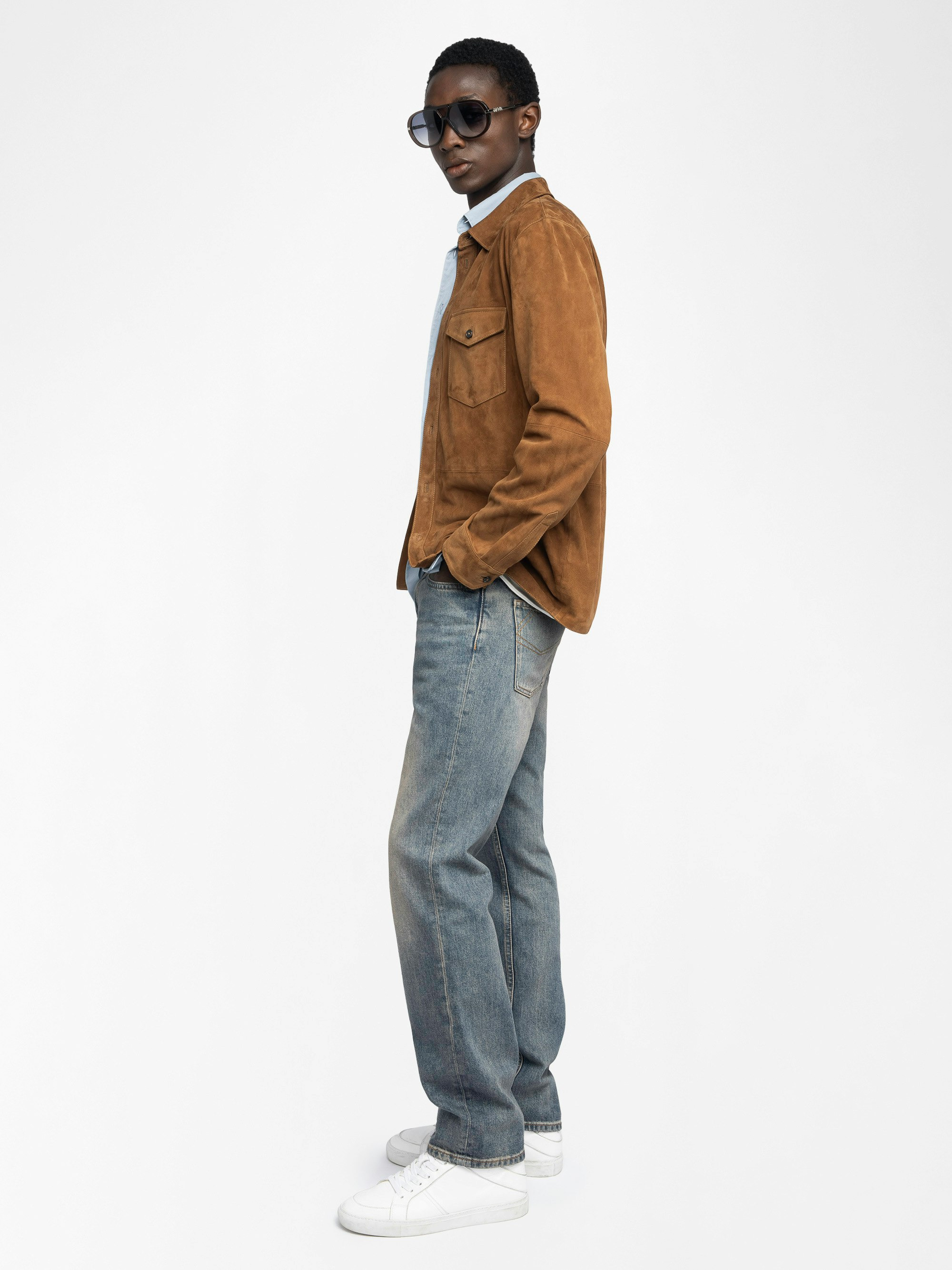 Sergy Suede Shirt - 7