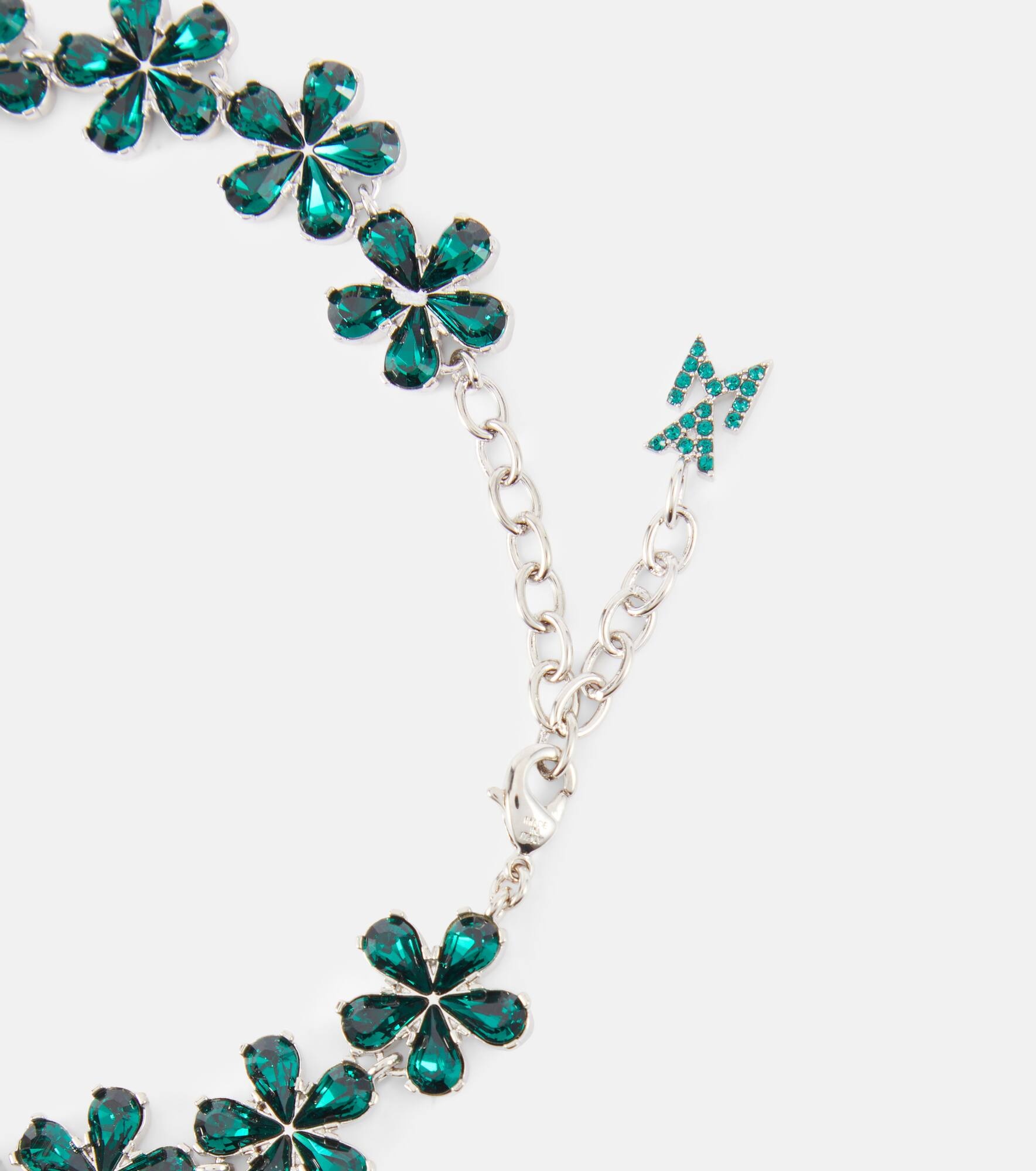 Crystal-embellished anklet - 2