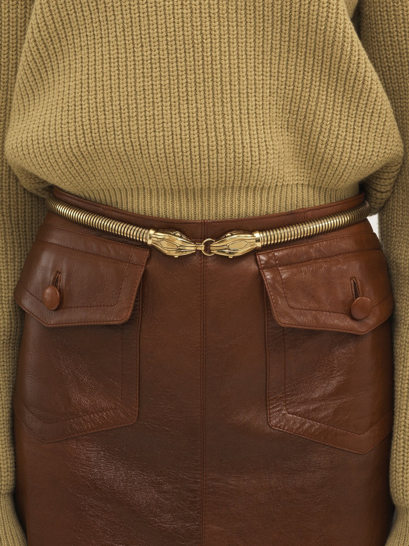 Chloé THE CHLOÉ SNAKE BELT outlook