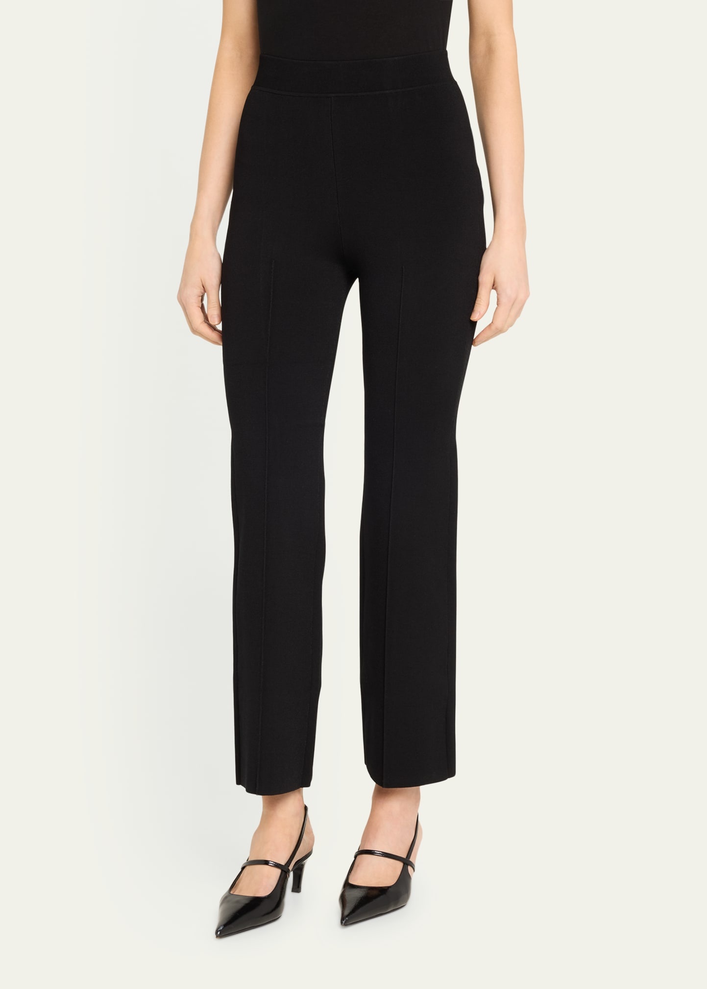 Ashlon Slim Ankle Pull-On Pants - 4