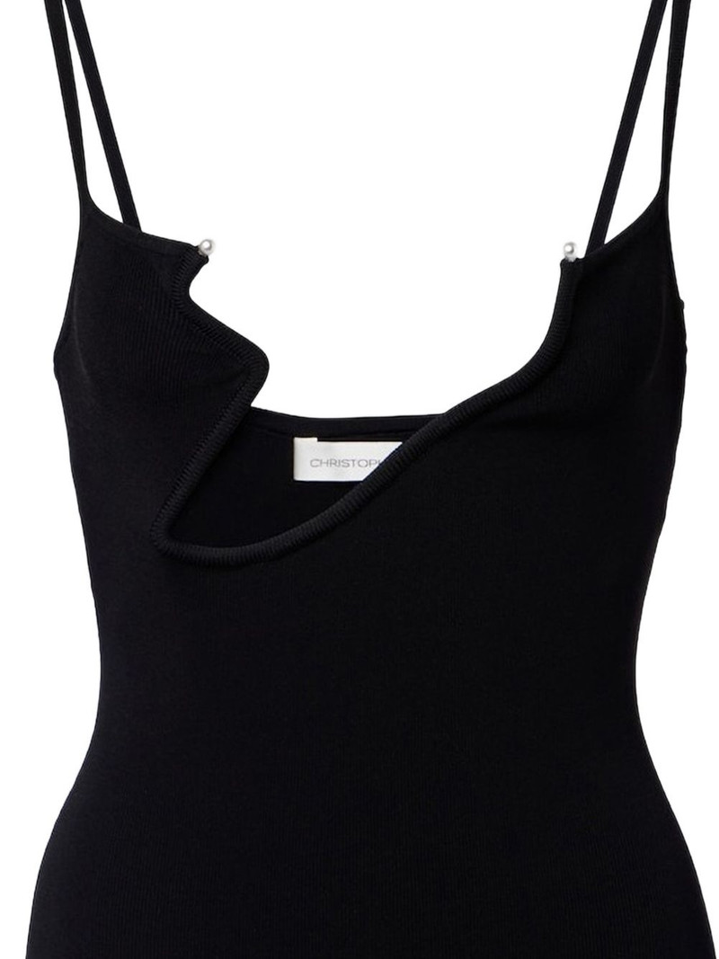 CHRISTOPHER ESBER Odessa Arced knitted bodysuit outlook