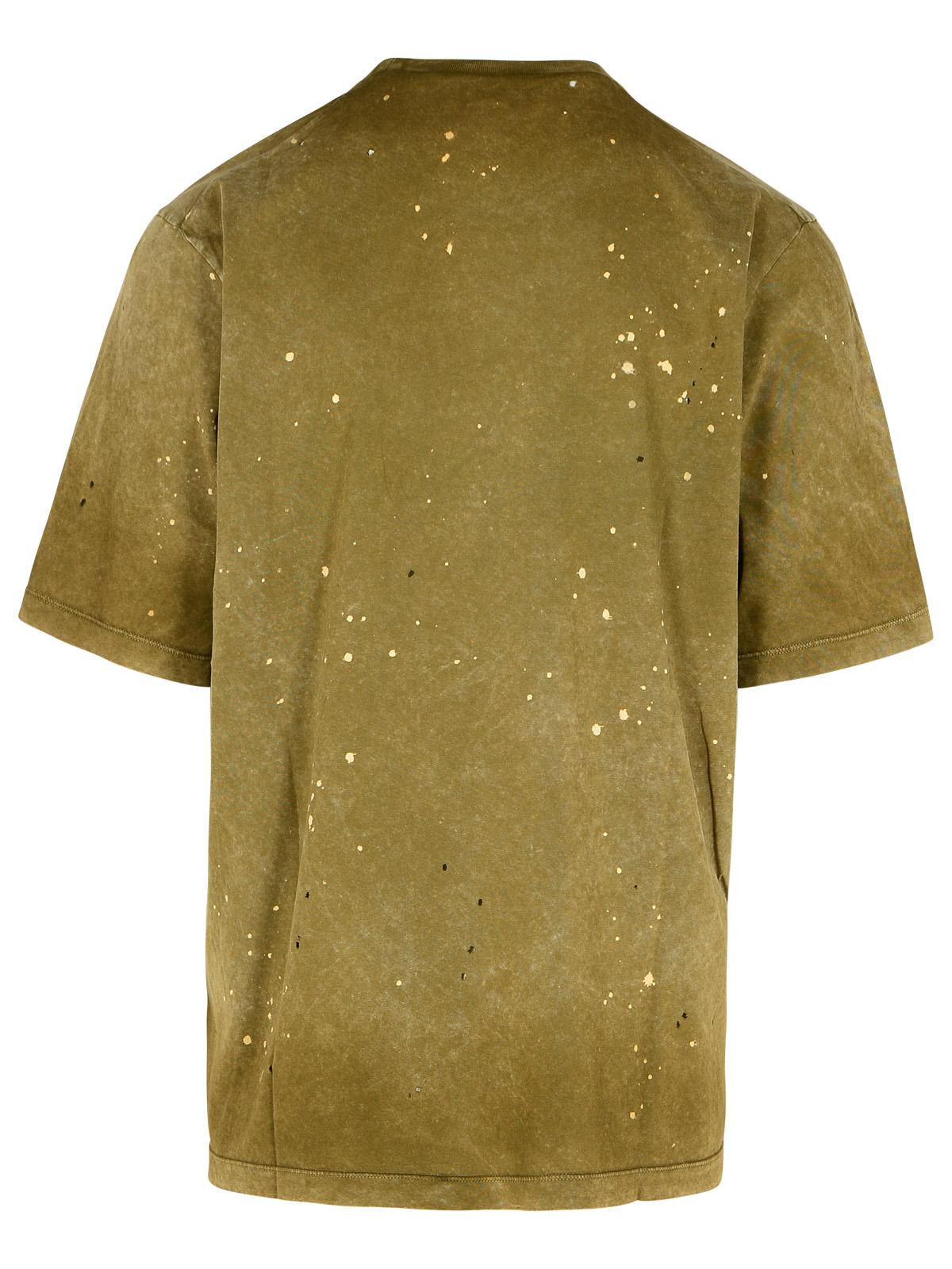 Dsquared2 Green Cotton T-Shirt Men - 3