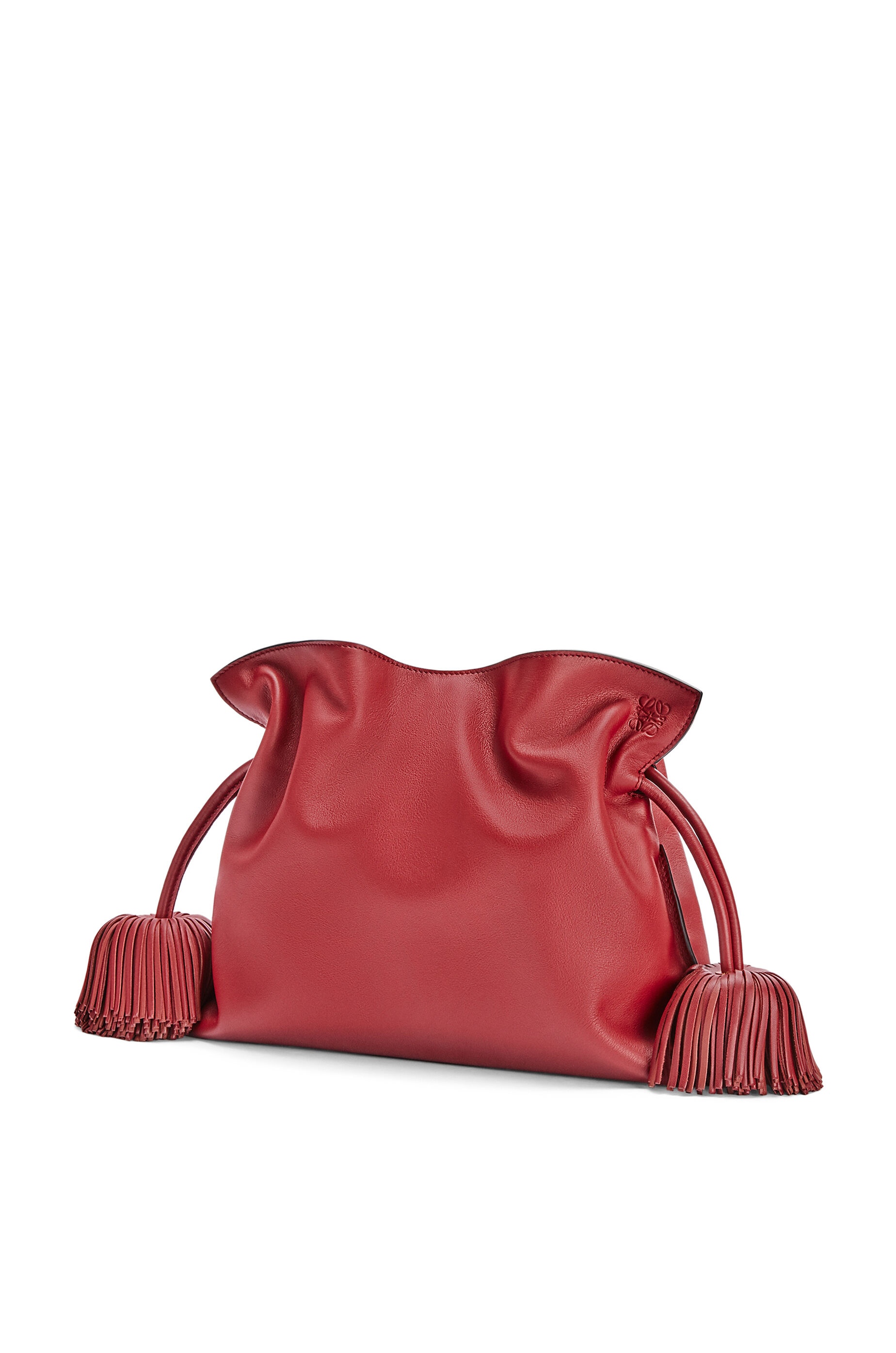 Flamenco clutch bell tassel in nappa calfskin - 2