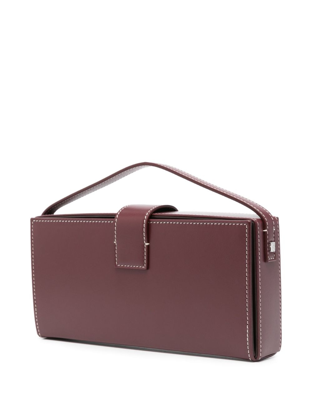 Apolonia top-handle leather tote bag - 3
