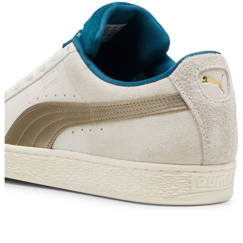 PUMA Play Loud Suede 'Warm White Cold Green' 398190-02 - 6