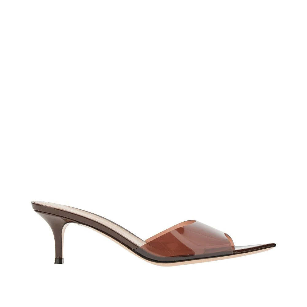 'ELLE' PVC MULES - 1