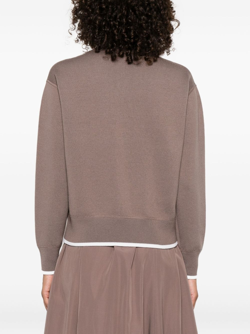 Boke Flower 2.0 embroidered high-neck sweater - 4