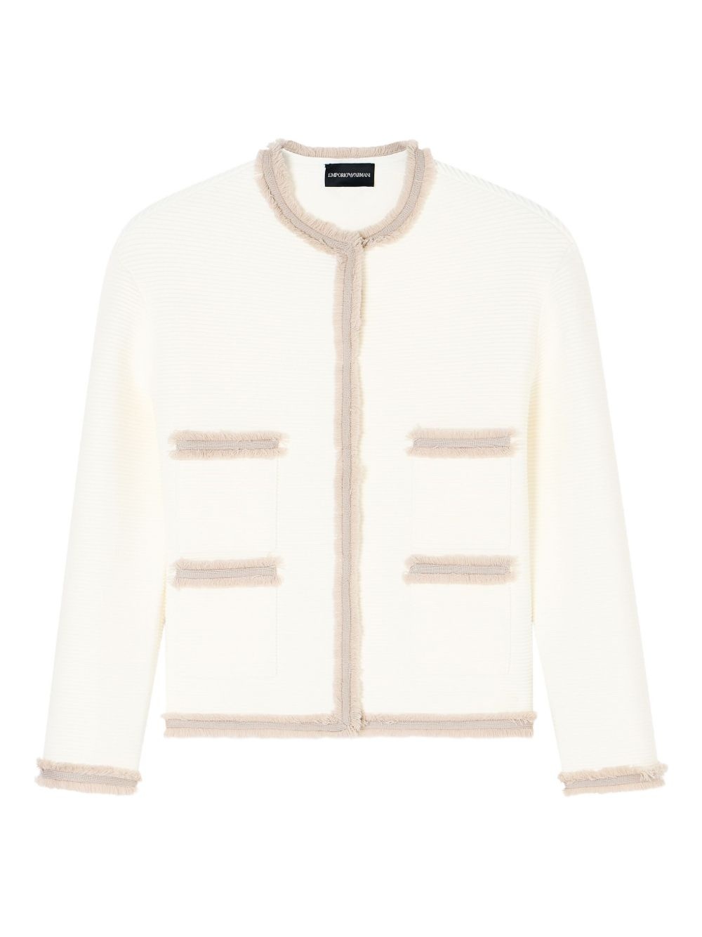 Ottoman fringe-trim jacket - 1