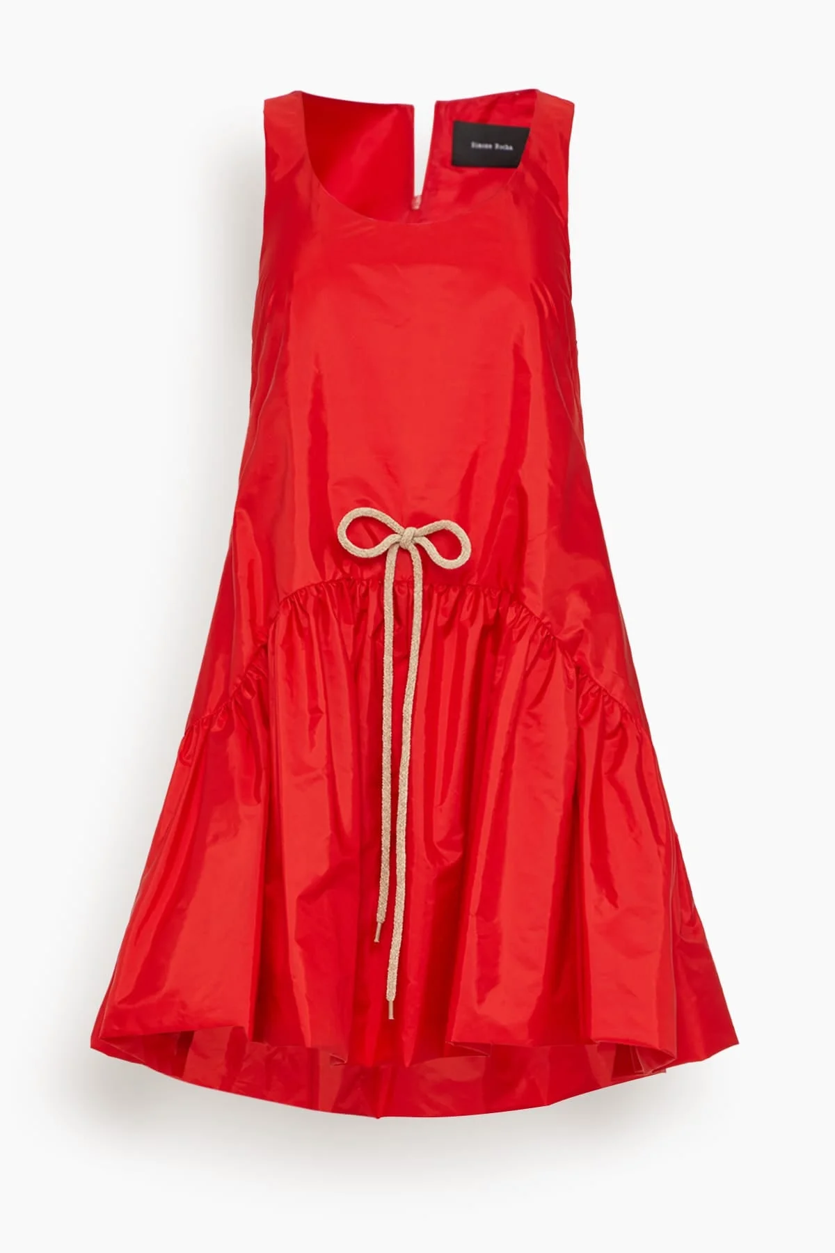 simone rocha mini dress Plaid Print Mini Dress