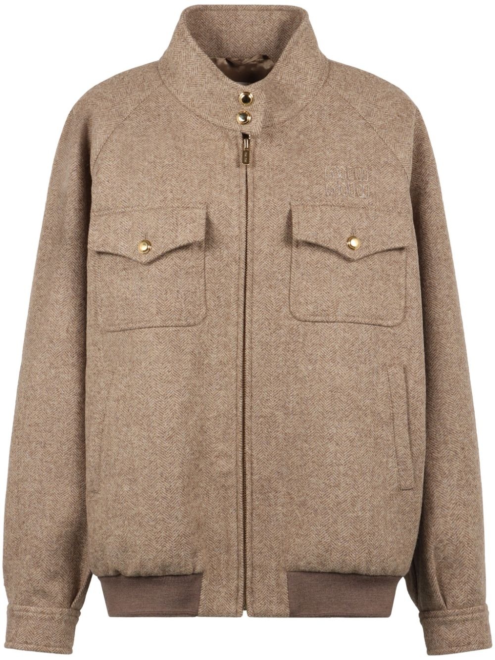 Miu Miu MIU MIU - Women Chevron Jacket | ateliernewyork