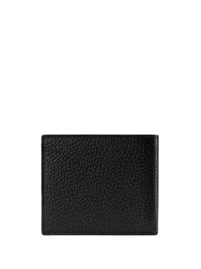 GUCCI G-detail leather wallet outlook