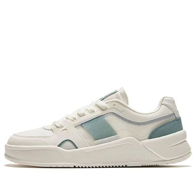 (WMNS) ANTA Skateboarding Series Sneakers 'White Teal' 122428013-4 - 1