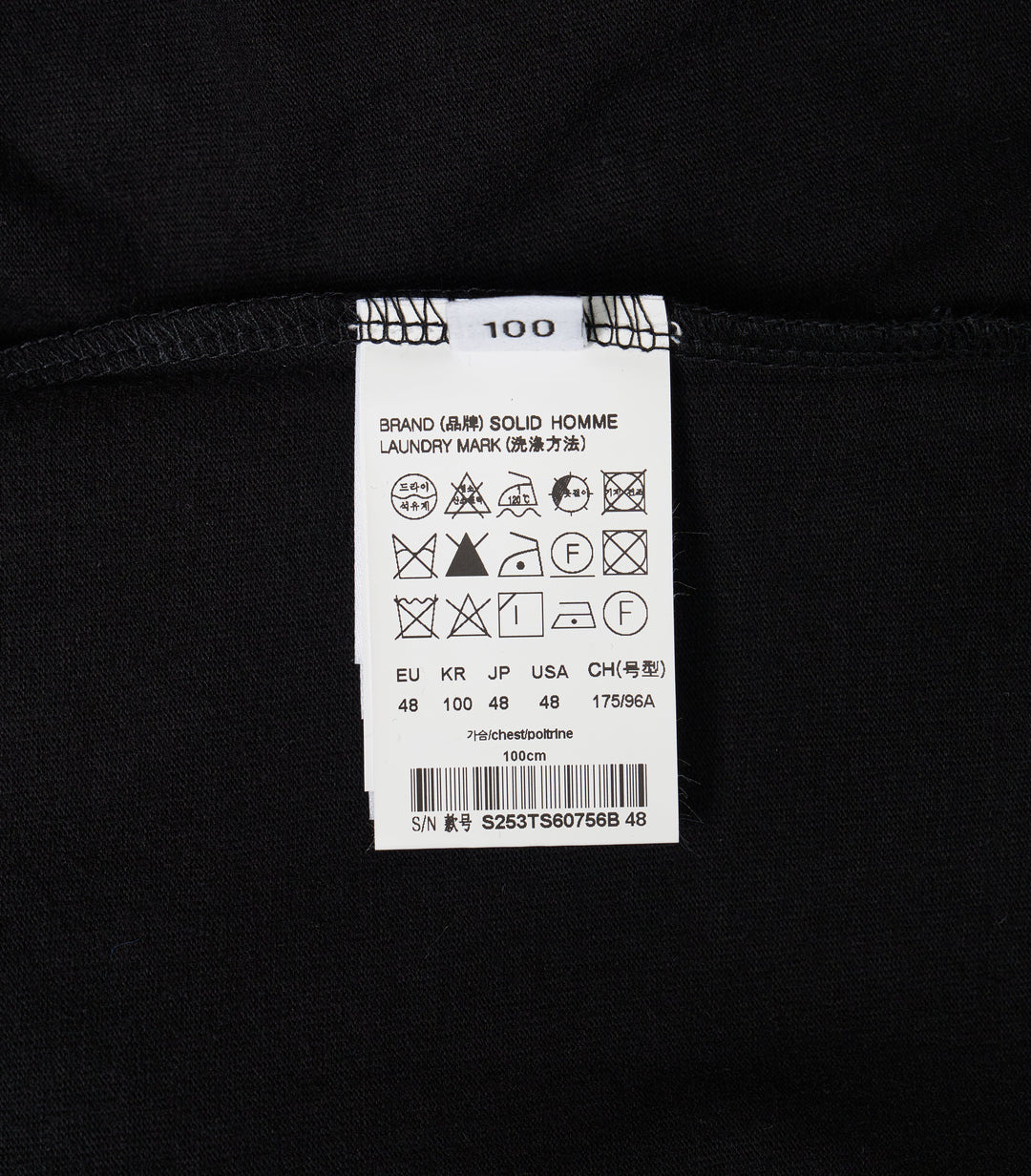 Back Solid Tee - 3