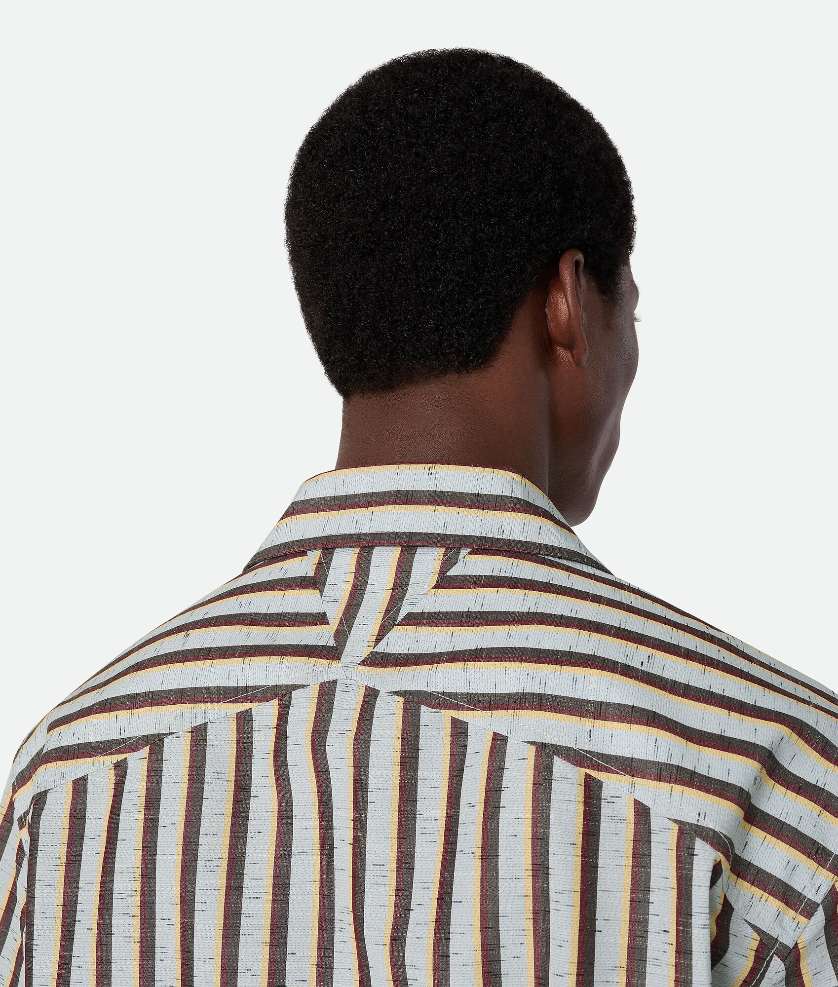Stripe Cotton And Linen Shirt - 5