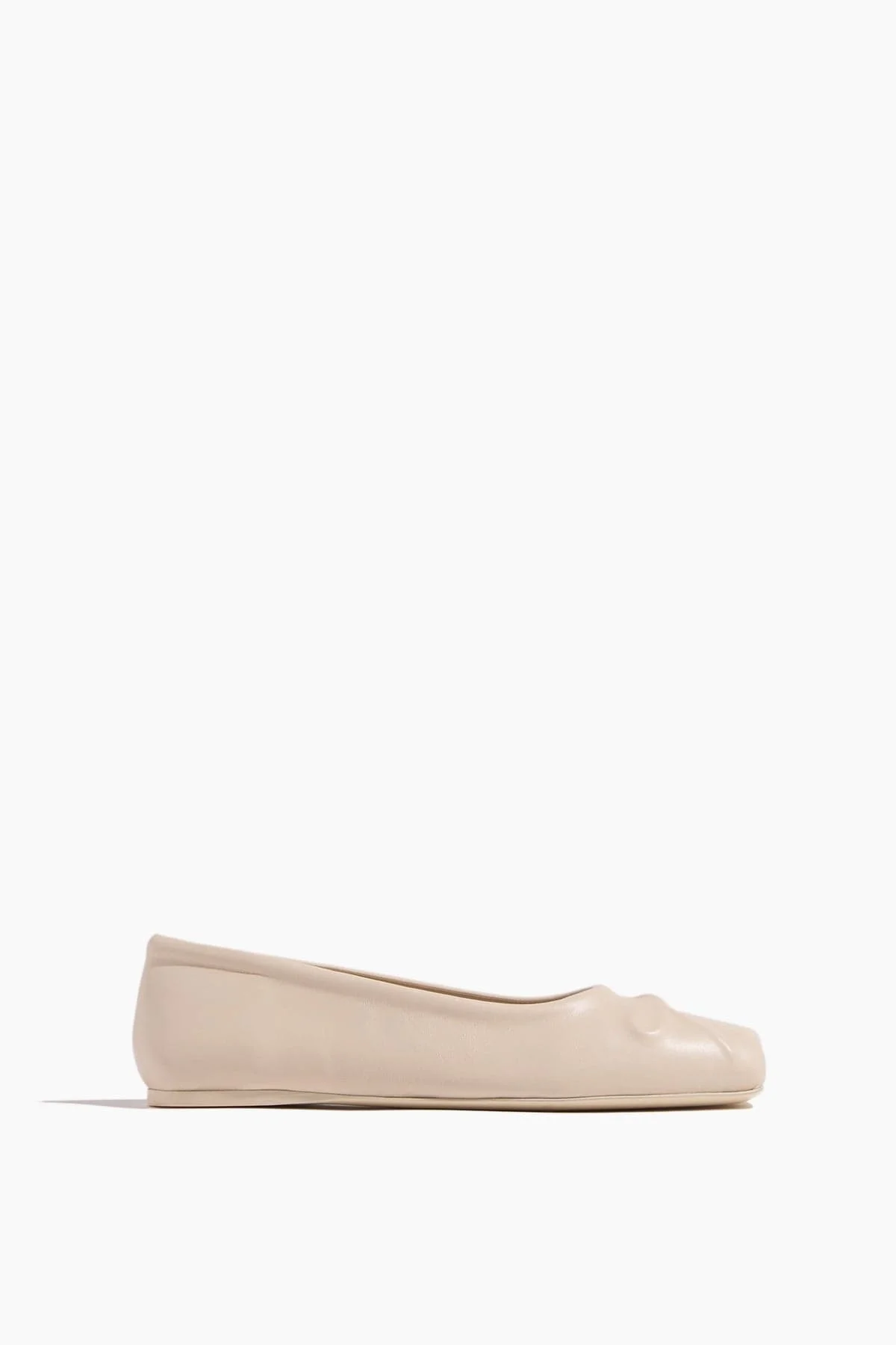 Little Bow Ballet Flat in Limestone - 1