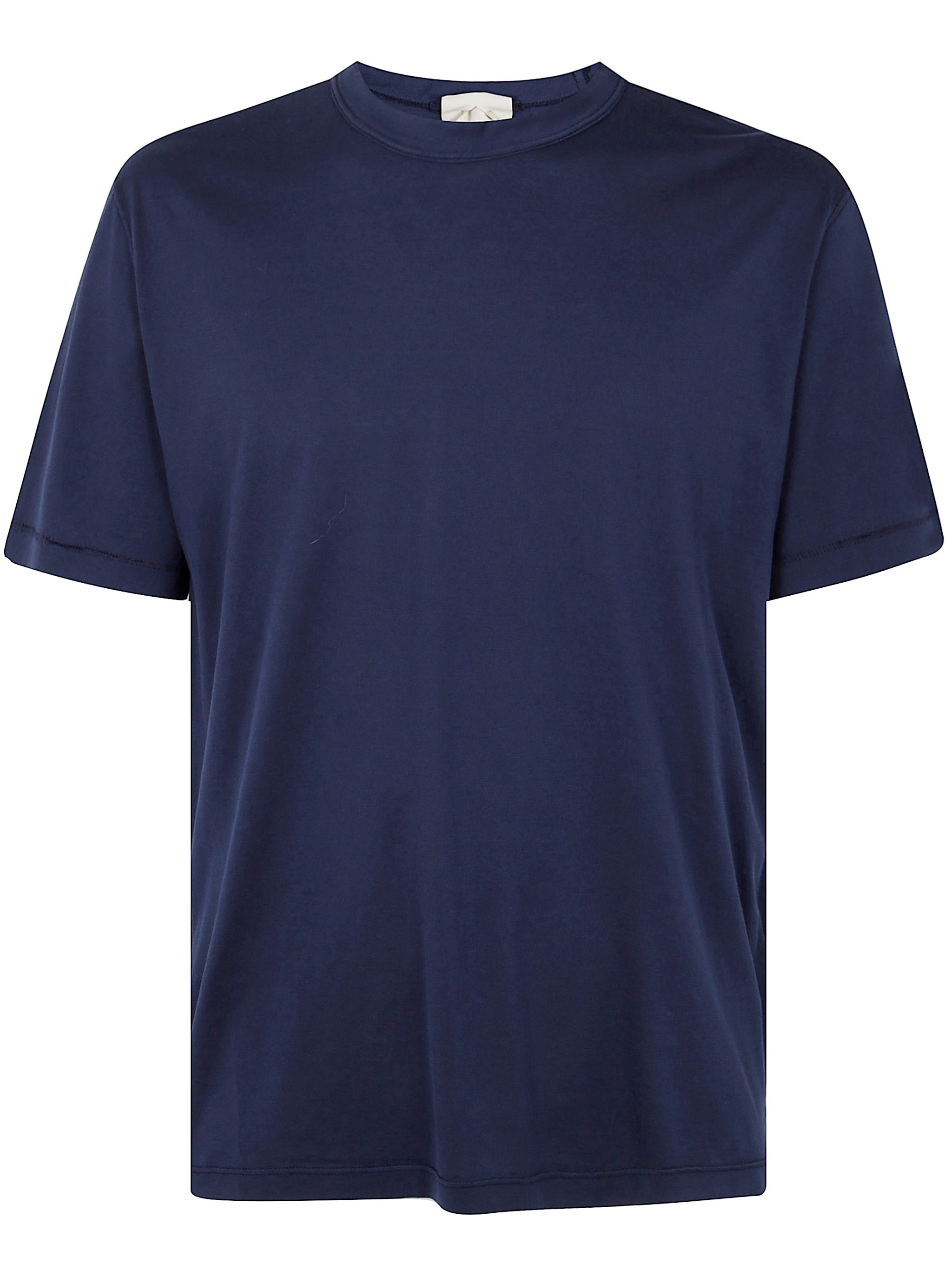 The SHORT SLEEVES T-SHIRT from TEN C embodies contemporary style. Crafted from high-quality cotton,  - 1
