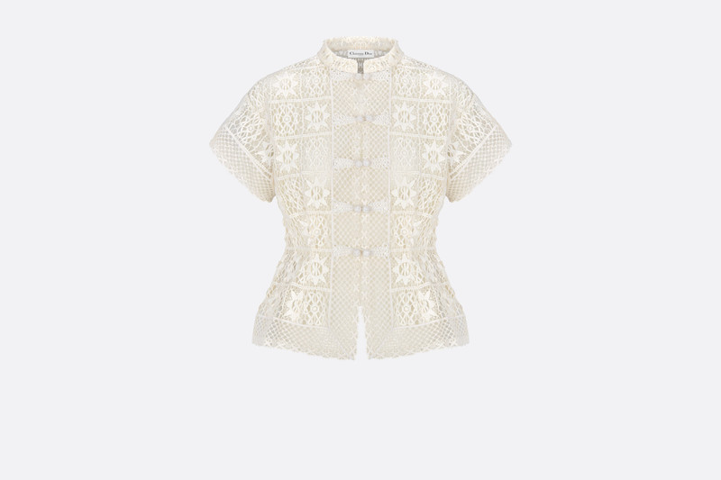 Fitted Short-Sleeved Jacket 1