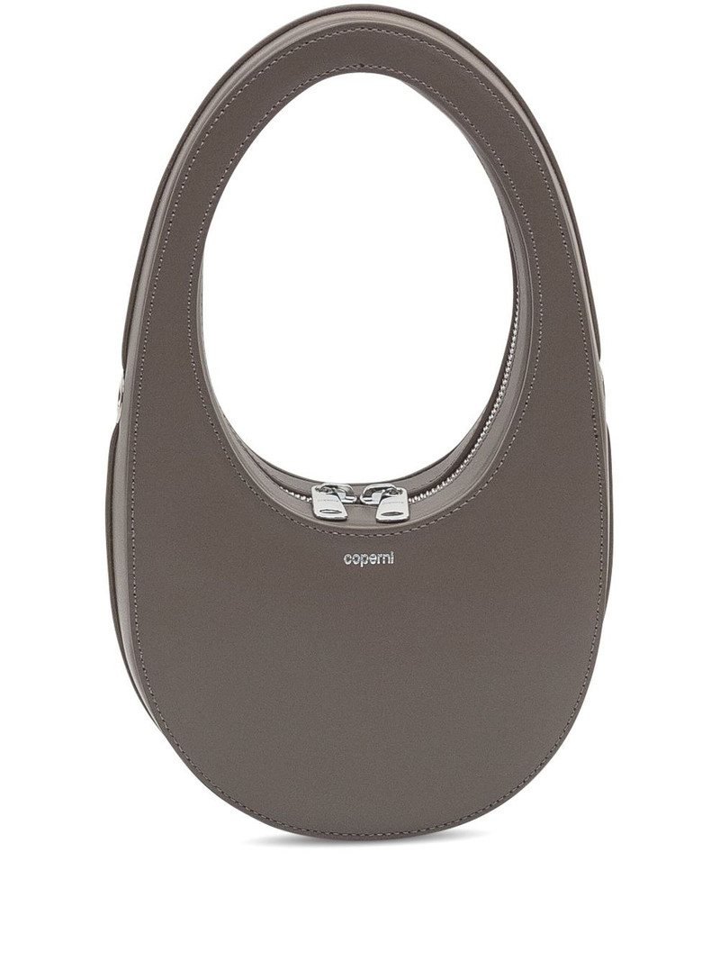 Swipe oval-frame zip shoulder bag 1
