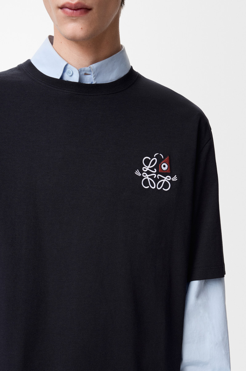 Loose fit T-shirt in cotton 5