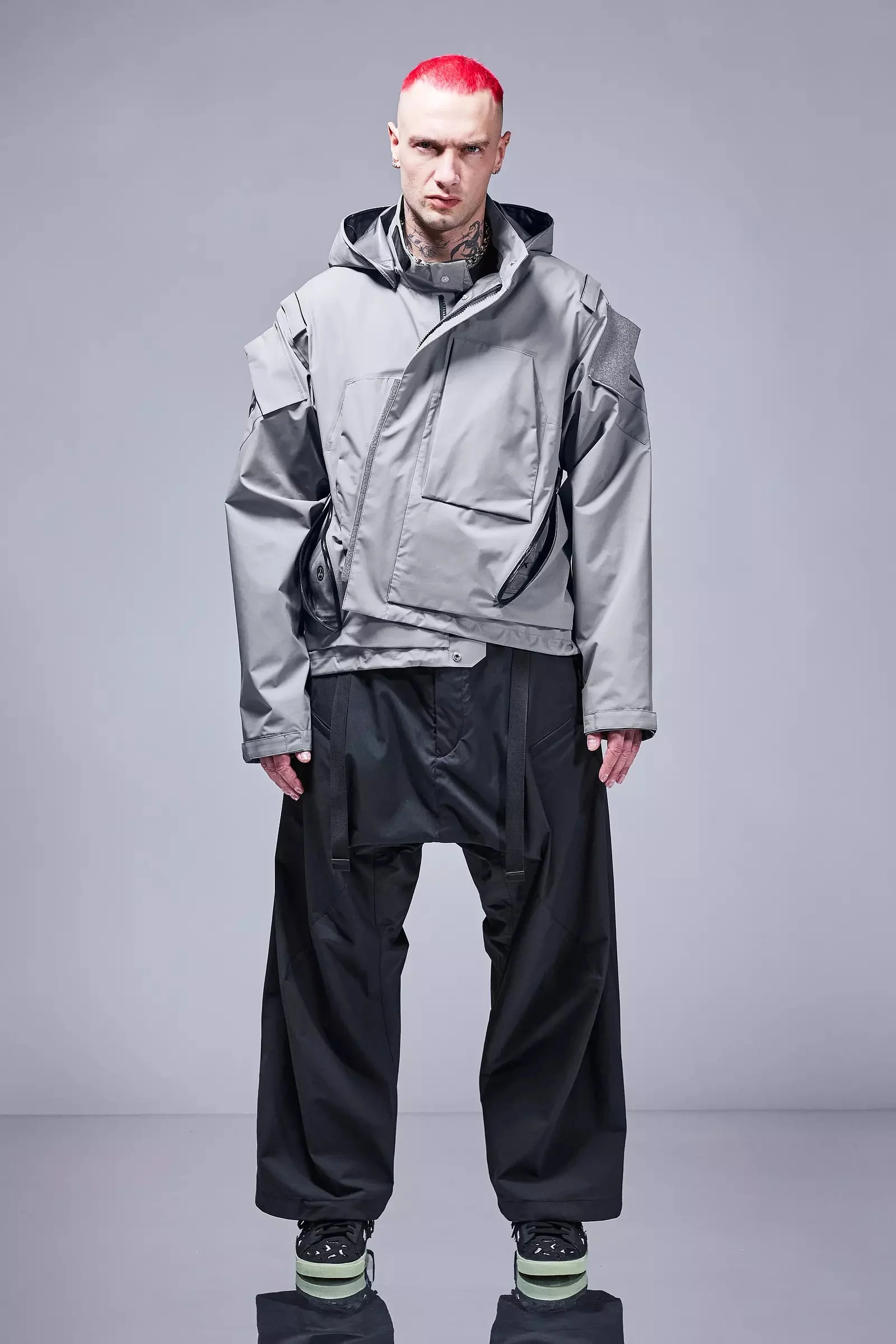 J14-GT 3L Gore-Tex Interops Jacket Hellgrau - 1