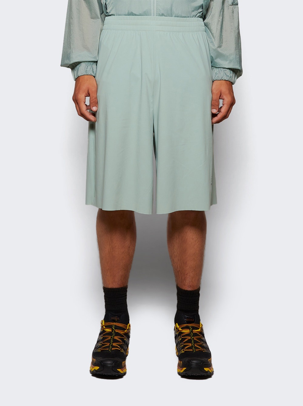 X Salomon D1 Shorts Jadeite - 2