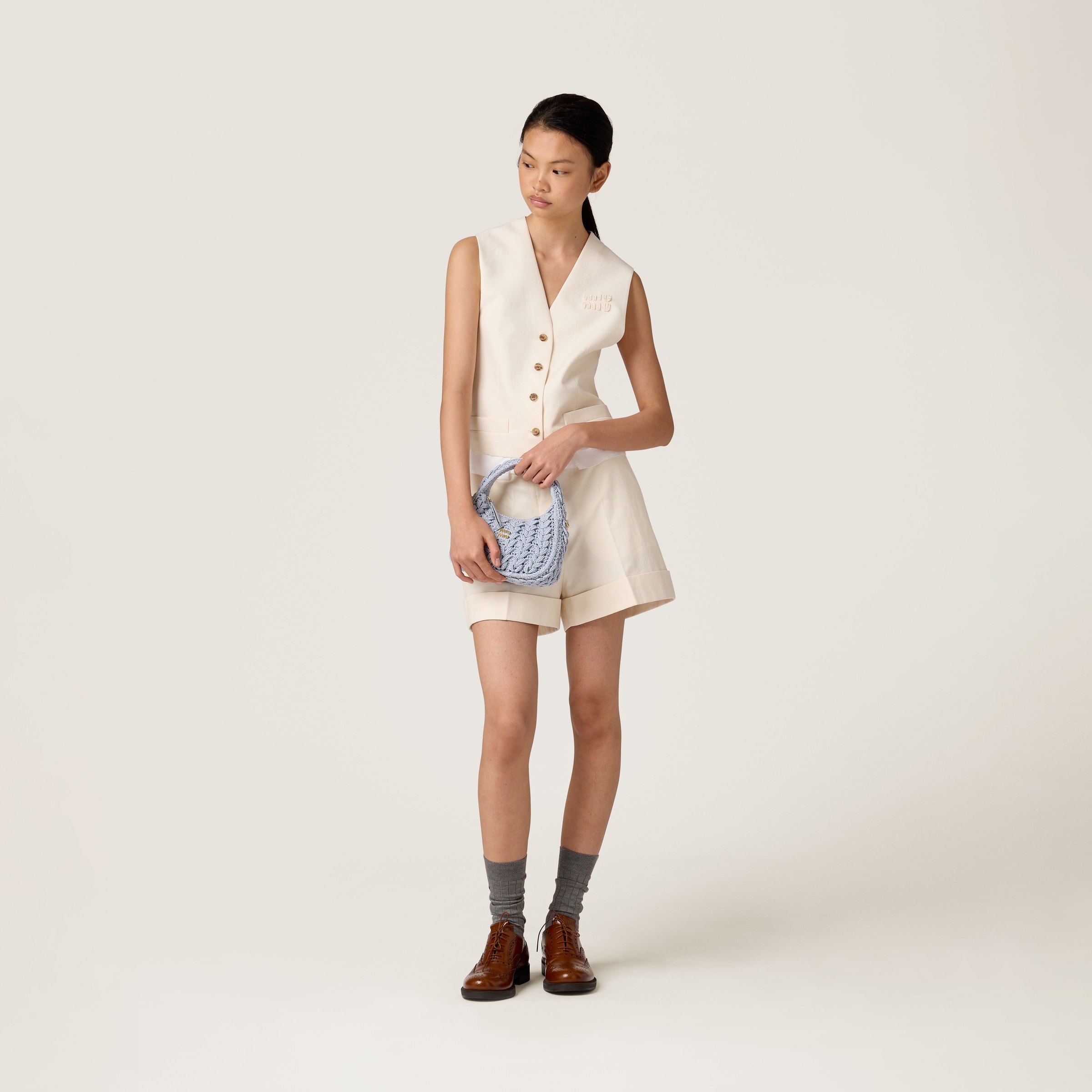 Wander woven cotton hobo bag - 2
