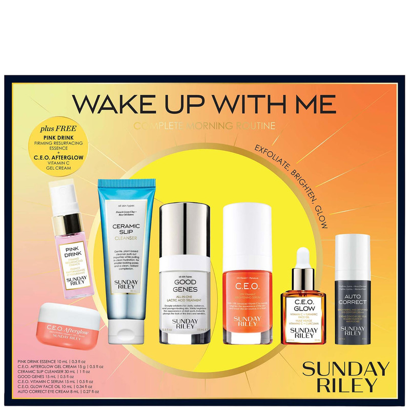 Sunday Riley Wake up with Me Complete Brightening Morning Skincare Set 1