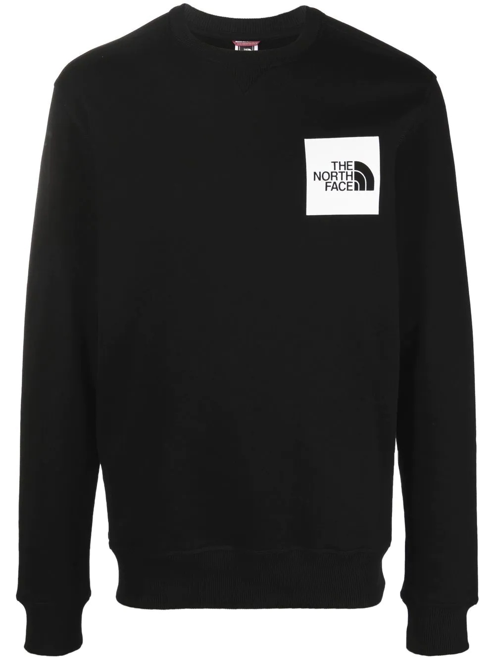 logo-patch sweatshirt - 1