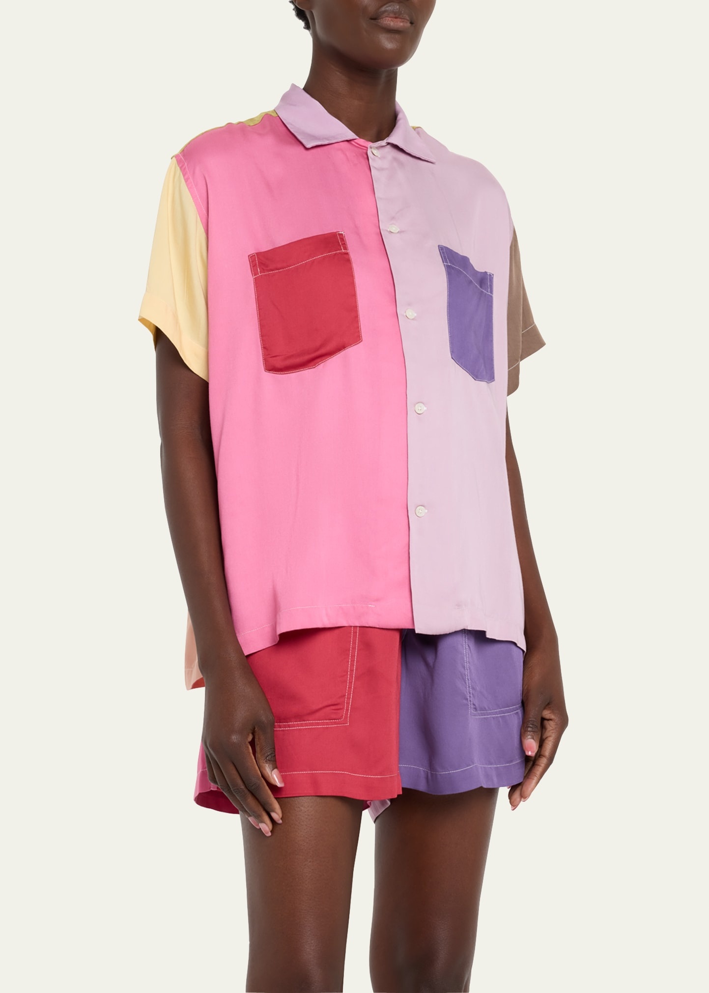 Buckaround Colorblock Shirt - 4