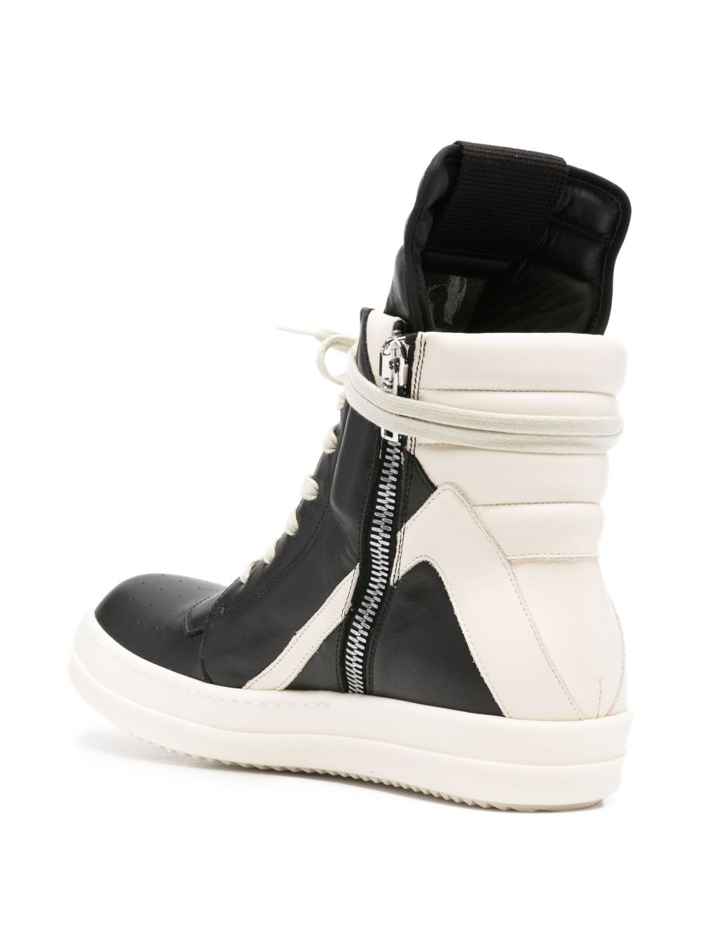 Geobasket high-top leather sneakers - 3