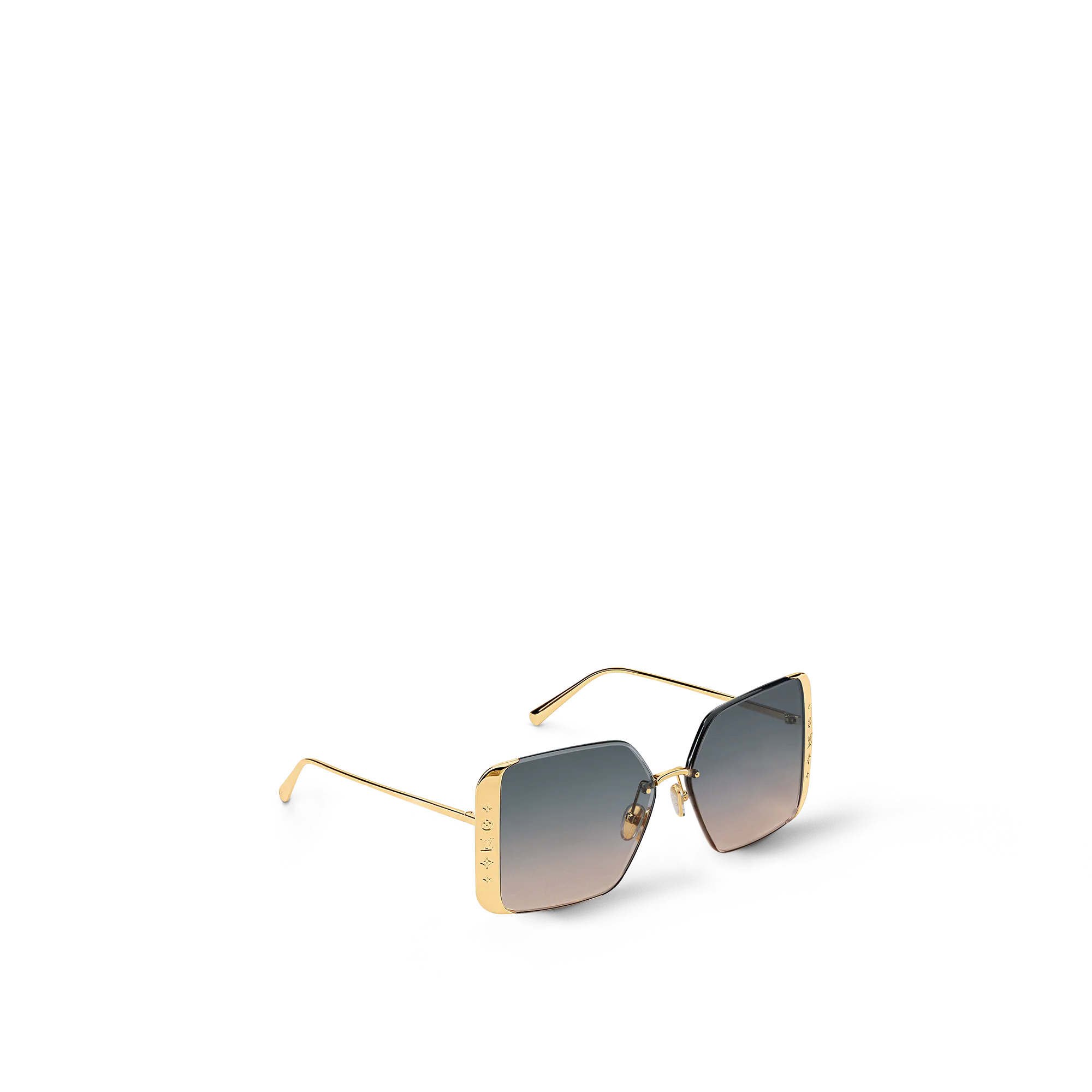 LV Moon Metal Square Sunglasses - 3
