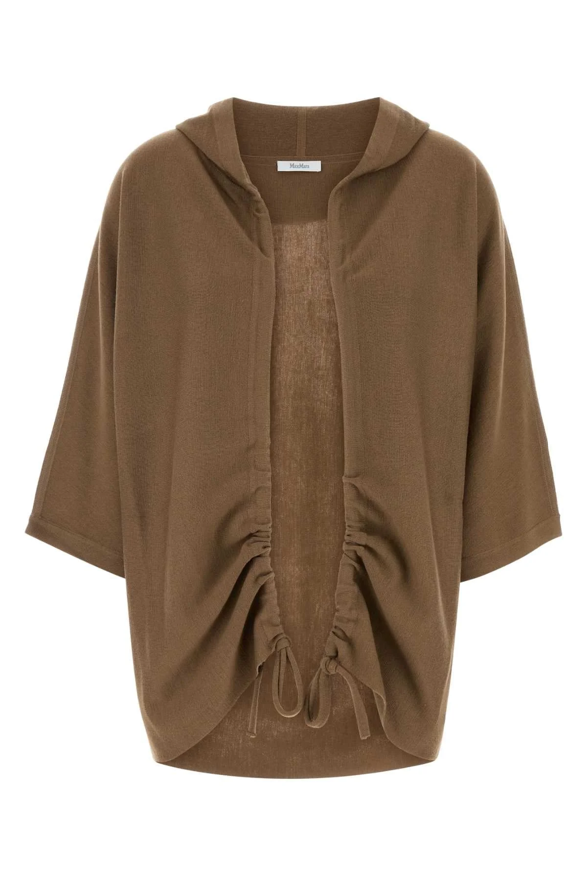 Max Mara Women Brown Wool Aster Cardigan - 1
