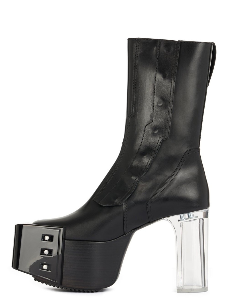 Fogpocket Leather Platform Boots 3