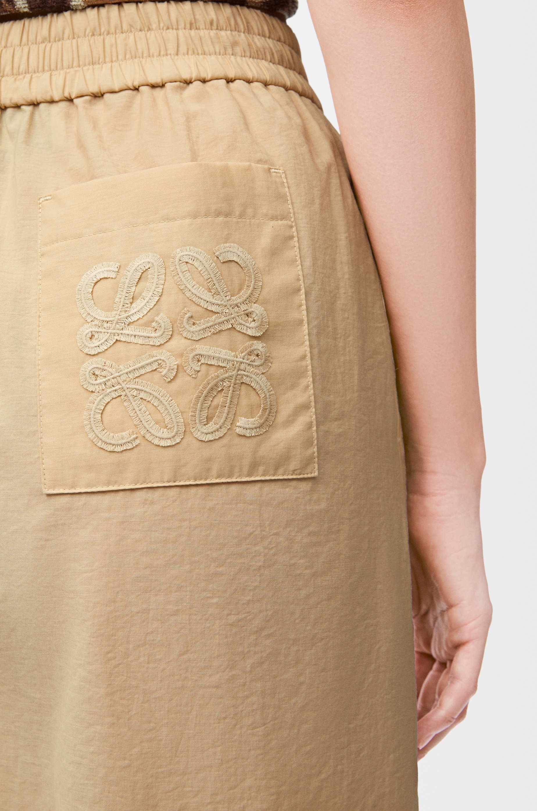 Cropped trousers in cotton blend - 5