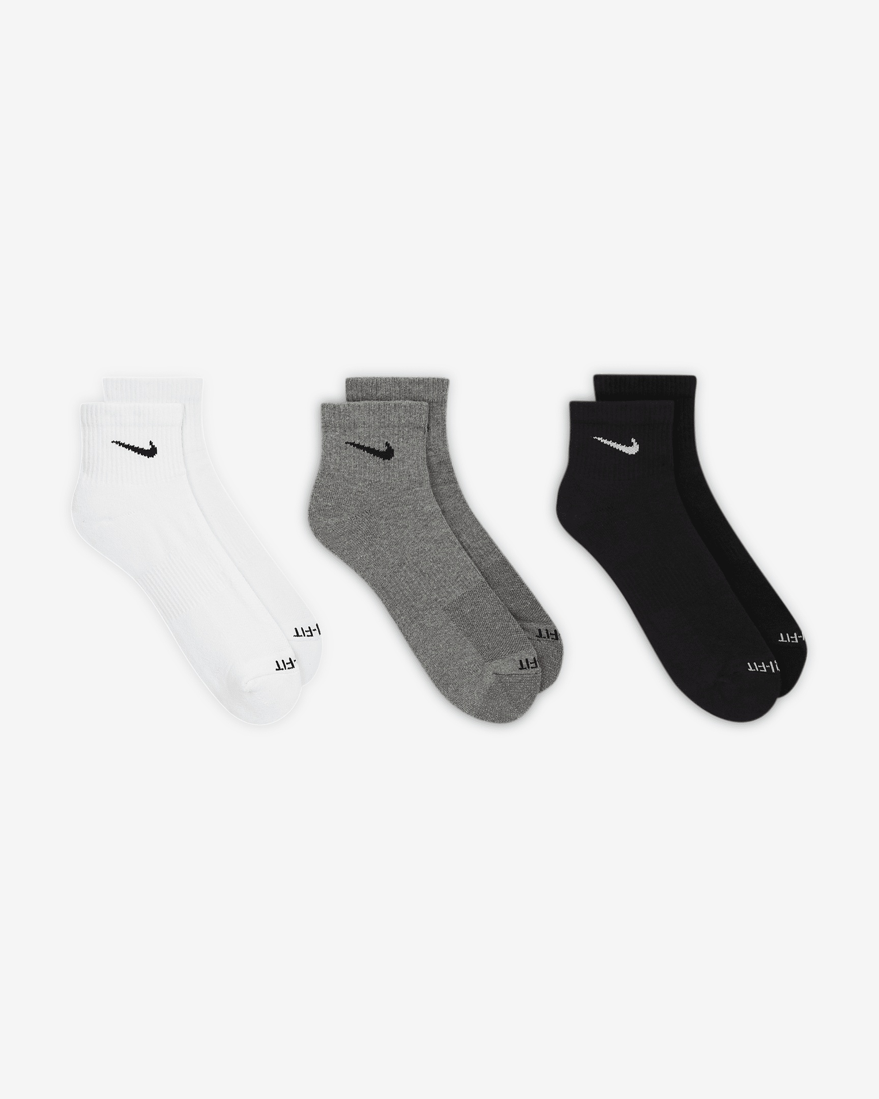 Nike Everyday Plus Cushioned Training Ankle Socks (3 Pairs) - 3