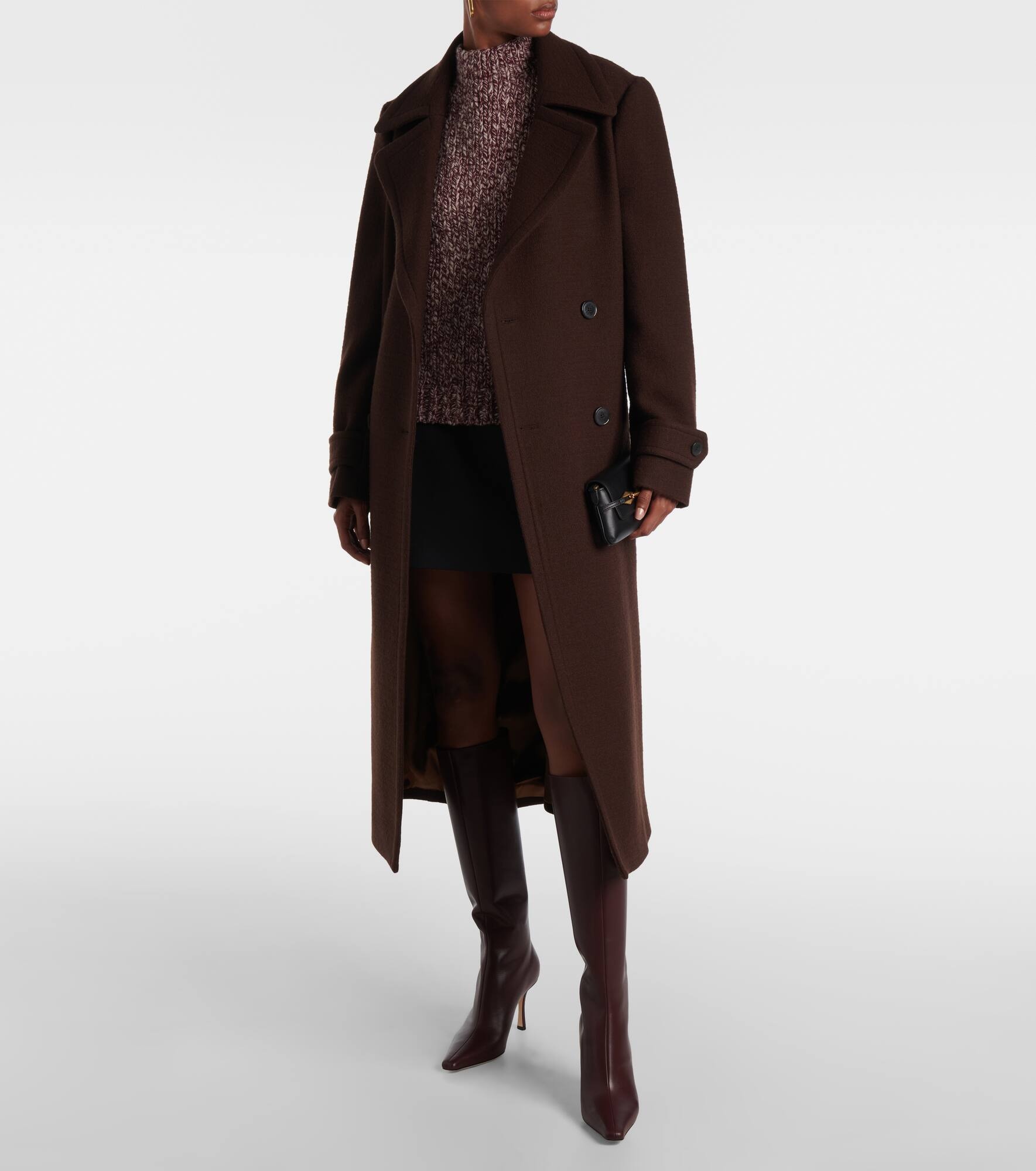 Agathe 85 leather knee-high boots - 3