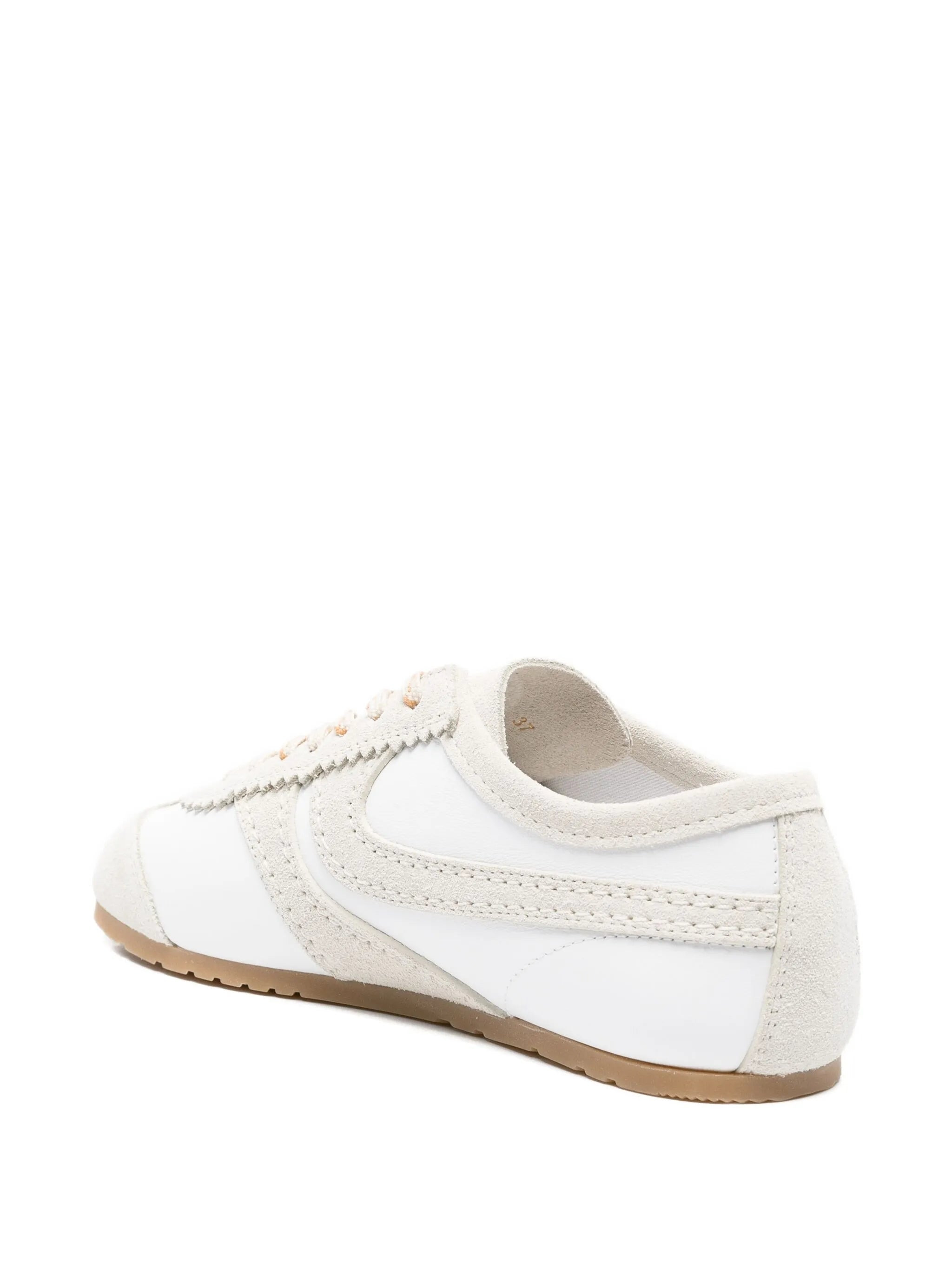 Dries Van Noten Panelled Leather Sneakers - 2