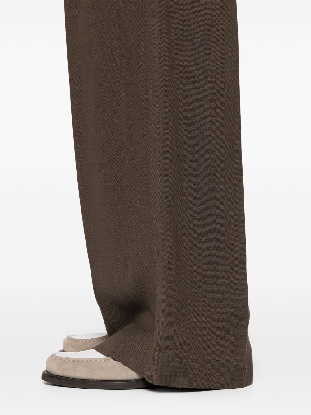 pleat-detailing trousers - 5