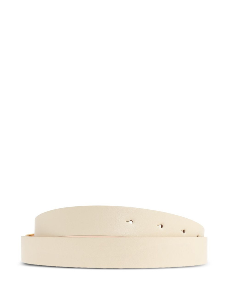 Victoria Beckham logo-buckle leather belt outlook