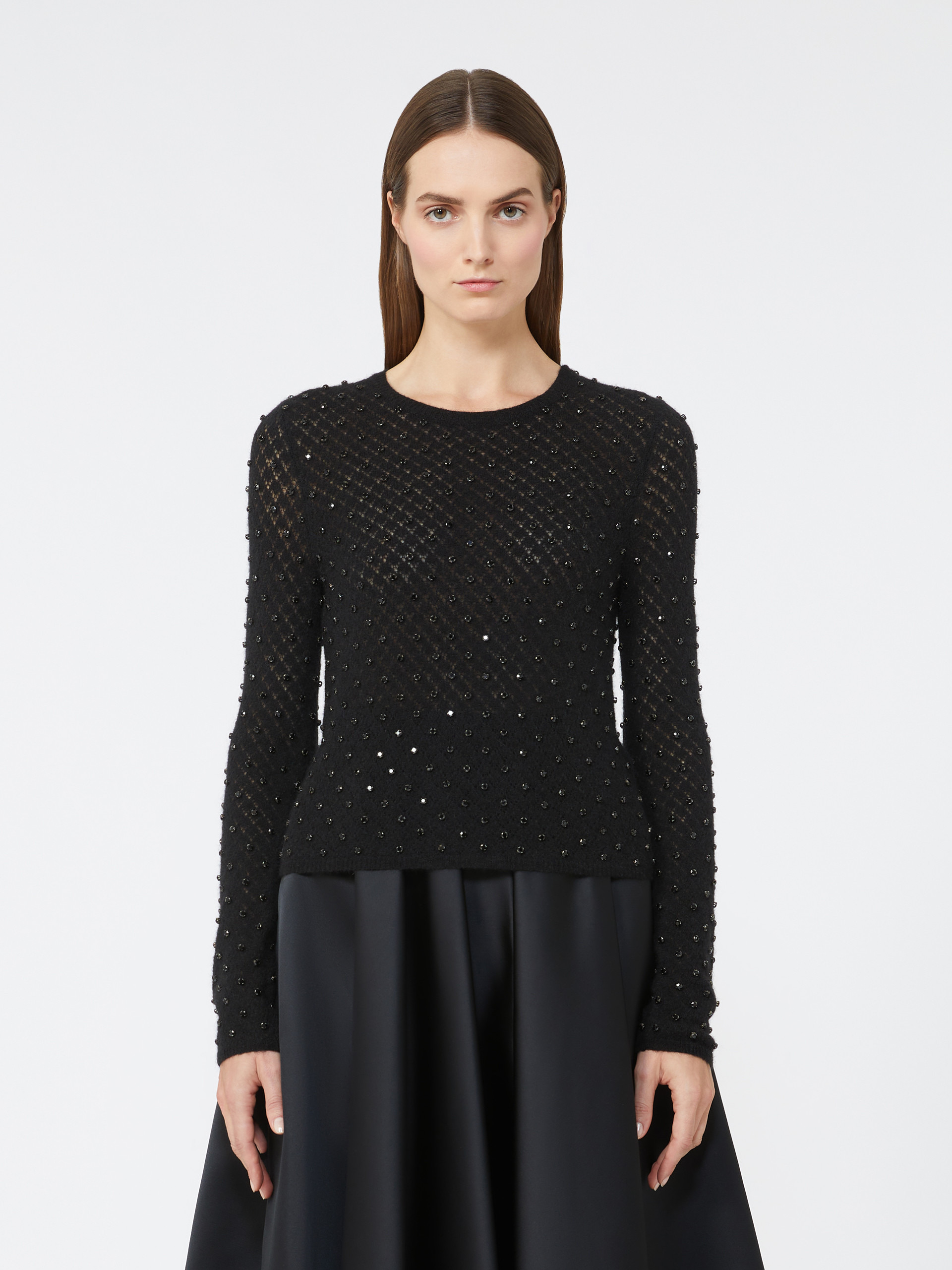 RALLY Embroidered wool and mohair yarn sweater - 3