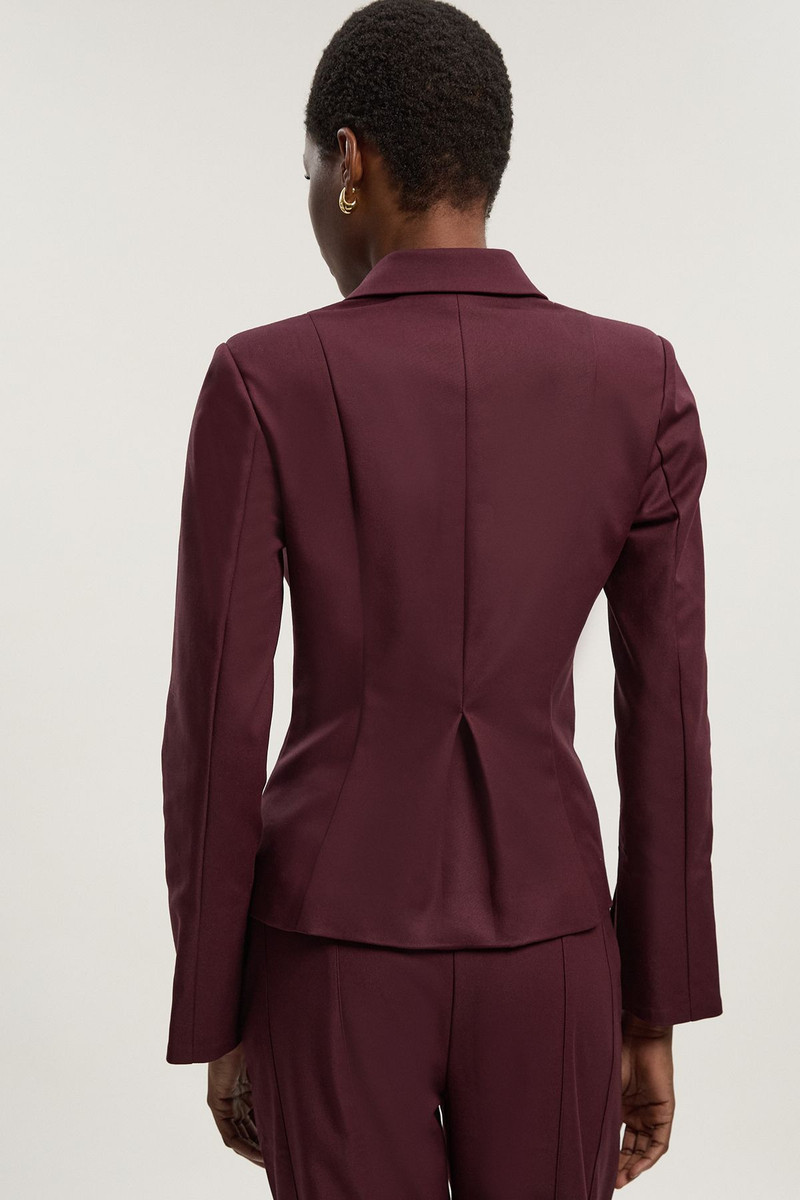 Techno Fitted Blazer Woven Top 5