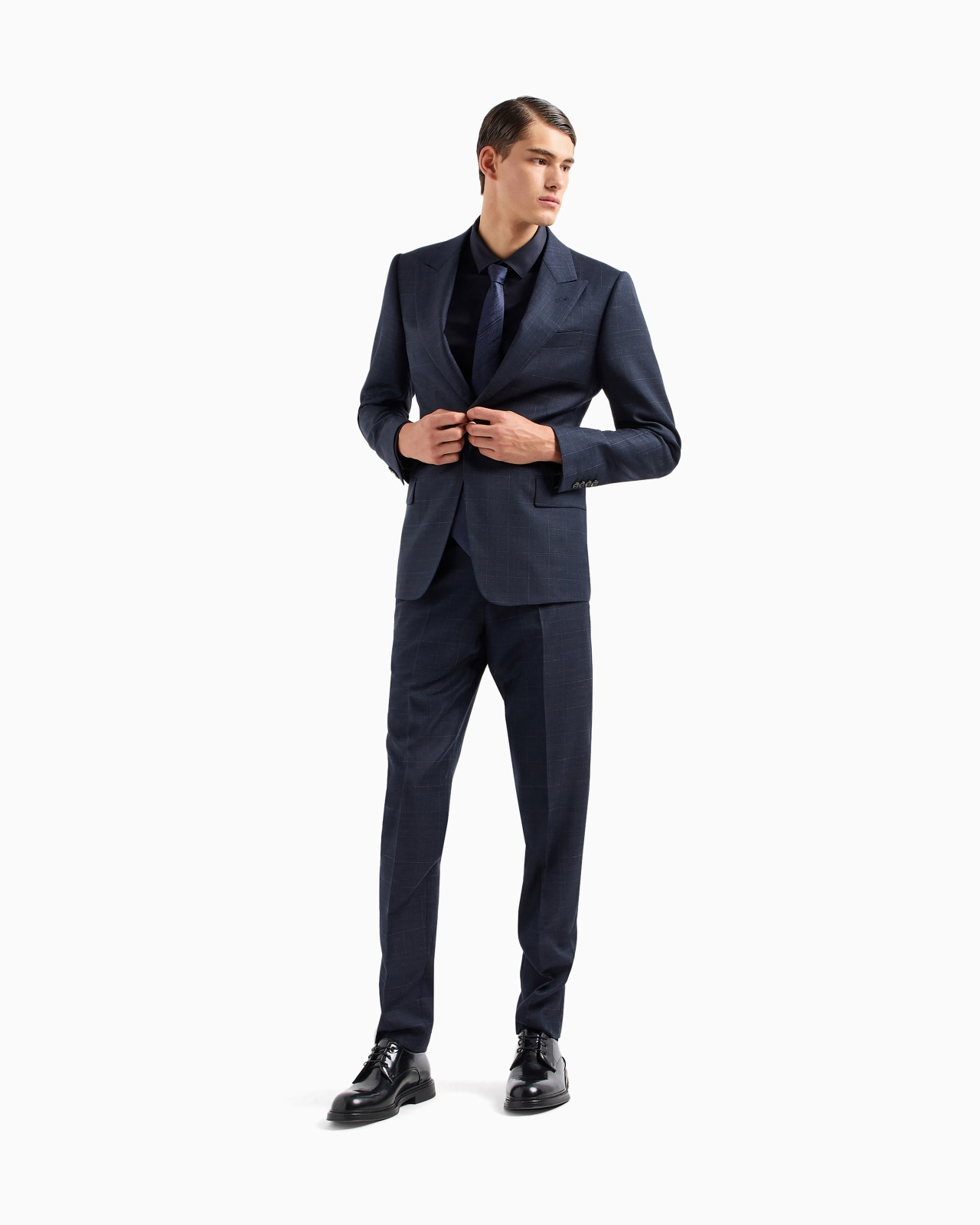 Lightweight comfortable satin slim-fit shirt - 2