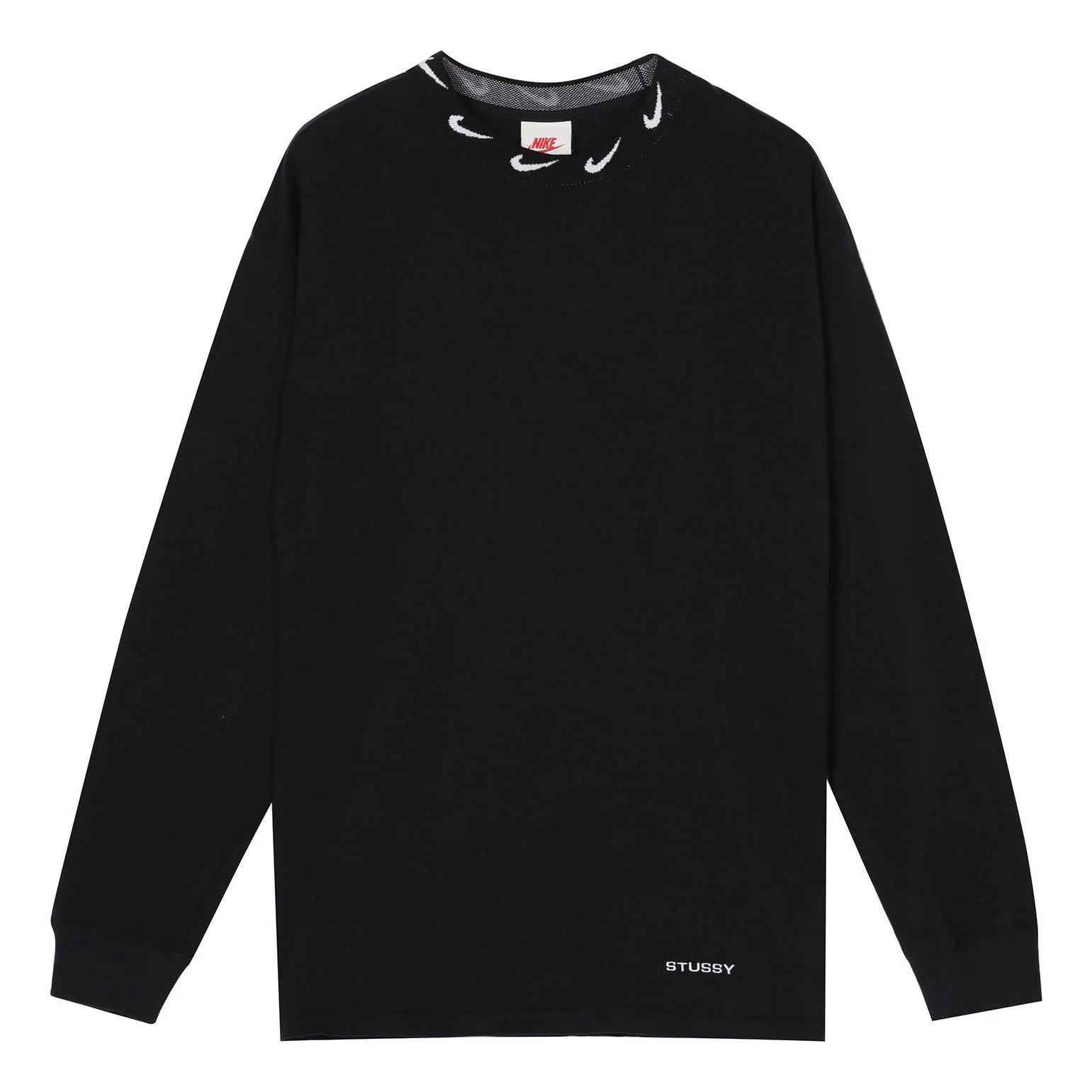 Nike x Stussy NRG BR Long-Sleeve Knit Top 'Black' CT4314-010 - 1