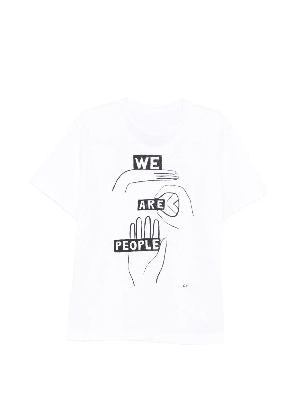graphic-print cotton T-shirt - 1