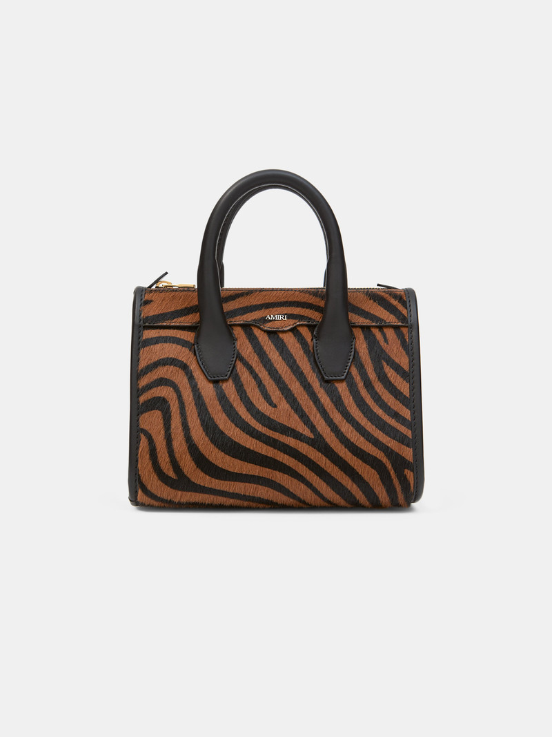 WOMEN'S MICRO TRIANGLE ZEBRA BAG 1